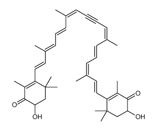 15,15'-didehydroastaxanthin Structure