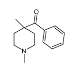 (1,4-dimethylpiperidin-4-yl)-phenylmethanone结构式