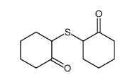 2-(2-oxocyclohexyl)sulfanylcyclohexan-1-one结构式