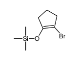 (2-bromocyclopenten-1-yl)oxy-trimethylsilane Structure