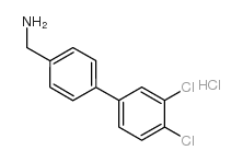 [4-(3,4-二氯苯基)苯基]甲胺盐酸盐图片