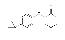 2-(4-tert-butylphenoxy)cyclohexan-1-one Structure