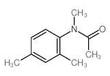 N-(2,4-dimethylphenyl)-N-methyl-acetamide结构式