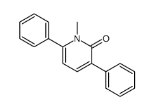 1-methyl-3,6-diphenylpyridin-2-one结构式