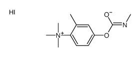 trimethyl-[2-methyl-4-(methylcarbamoyloxy)phenyl]azanium,iodide Structure