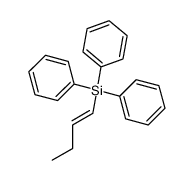 (E)-but-1-en-1-yltriphenylsilane Structure