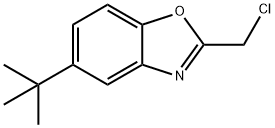 5-(tert-butyl)-2-(chloromethyl)-1,3-benzoxazole structure