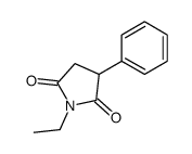 1-ethyl-3-phenylpyrrolidine-2,5-dione结构式