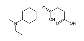 succinic acid, compound with N,N-diethylcyclohexylamine (1:1) picture