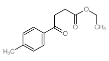 4-氧代-4-(对甲苯基)丁酸乙酯结构式