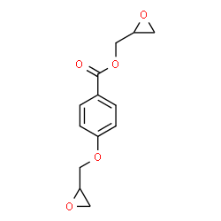 oxiranylmethyl alpha-oxiranyl-p-anisate structure