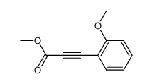 methyl 3-(2-methoxyphenyl)propiolate Structure