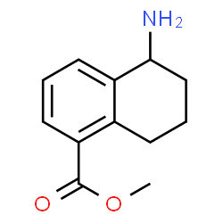 1-Naphthalenecarboxylicacid,5-amino-5,6,7,8-tetrahydro-,methylester(9CI) Structure