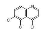 Quinoline, 4,5,6-trichloro结构式