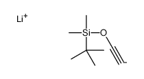 lithium,tert-butyl-ethynoxy-dimethylsilane Structure