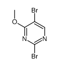 2,5-dibromo-4-methoxypyrimidine structure