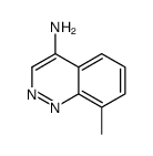 8-methylcinnolin-4-amine结构式