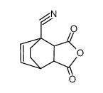 1-Cyanbicyclo(2.2.2)oct-5-en-2,3-dicarbonsaeureanhydrid Structure