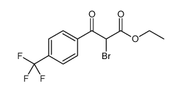 Benzenepropanoic acid, α-bromo-β-oxo-4-(trifluoromethyl)-, ethyl ester图片