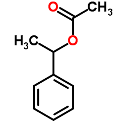 1-Phenylethyl acetate Structure