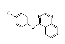 4-(4-methoxyphenoxy)quinazoline结构式