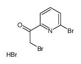 2-溴-1-(6-溴-吡啶-2-基)-乙酮氢溴酸图片