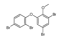 1,5-dibromo-3-(2,4-dibromophenoxy)-2-methoxybenzene结构式