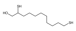 2,11-bis(sulfanyl)undecan-1-ol结构式