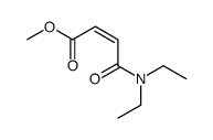 methyl 4-(diethylamino)-4-oxobut-2-enoate结构式