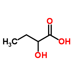 2-Hydroxybutanoic acid Structure