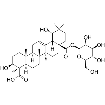 Ilexhainanoside D structure