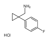 (1-(4-fluorophenyl)cyclopropyl)methanamine hydrochloride picture