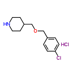 4-{[(4-Chlorobenzyl)oxy]methyl}piperidine hydrochloride (1:1) picture