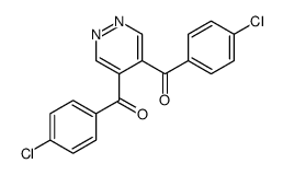 [5-(4-chlorobenzoyl)pyridazin-4-yl]-(4-chlorophenyl)methanone Structure