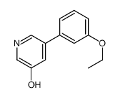 5-(3-ethoxyphenyl)pyridin-3-ol结构式