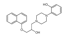 O-desmethylnaftopidil Structure