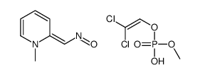 2,2-dichloroethenyl methyl phosphate,[(Z)-(1-methylpyridin-2-ylidene)methyl]-oxoazanium结构式