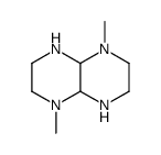 Pyrazino[2,3-b]pyrazine, decahydro-1,5-dimethyl-, cis- (9CI) Structure