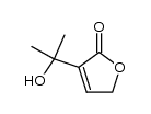 3-(2-hydroxypropan-2-yl)furan-2(5H)-one Structure