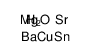 barium,bismuth,calcium,copper,magnesium,oxotin,strontium结构式