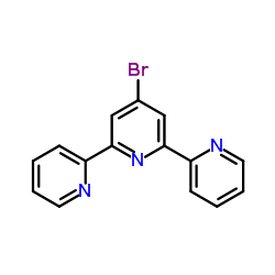 4'-溴-2,2':6',2''-三联吡啶结构式