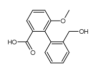 2'-hydroxymethyl-6-methoxy-1,1'-biphenyl-2-carboxylic acid Structure