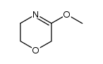 5-methoxy-3,6-dihydro-2H-[1,4]oxazine结构式