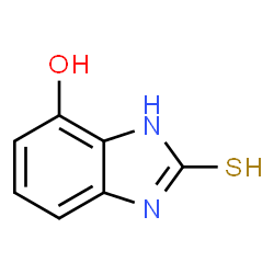 2H-Benzimidazole-2-thione,1,3-dihydro-4-hydroxy-(9CI)结构式