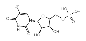 5-bromouridine-5'-monophosphate structure