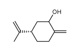 (5S)-2-methylene-5-(prop-1-en-2-yl)cyclohexanol Structure