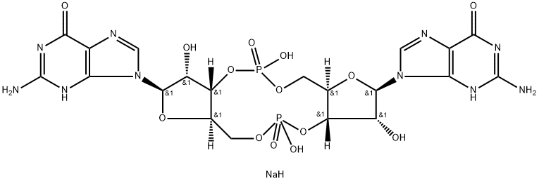 Cyclic-di-GMP disodium Structure