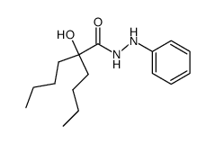 dibutylglycolic acid phenylhydrazide结构式