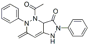 4-Acetyl-1,2,3a,4,5,6-hexahydro-6-methylene-2,5-diphenyl-3H-pyrazolo[4,3-c]pyridazin-3-one picture