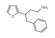 3-Furan-2-yl-4-phenyl-butylamine结构式